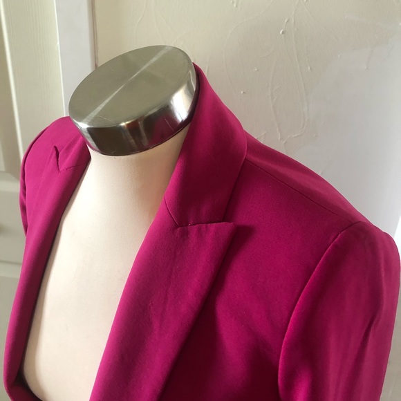 J. Crew pink wool blend Parke one button blazer 00 - Picture 5 of 8